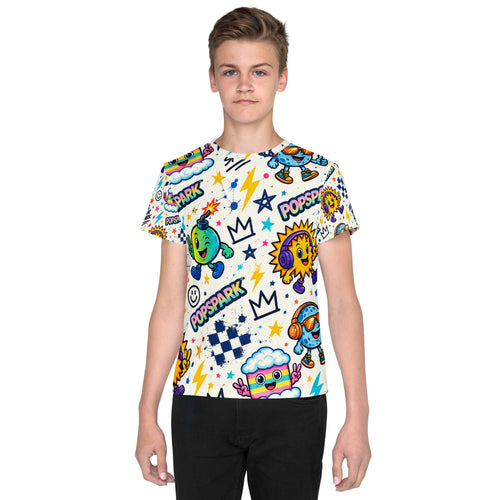 POPSPARK™ All-Over Spark Youth Tee