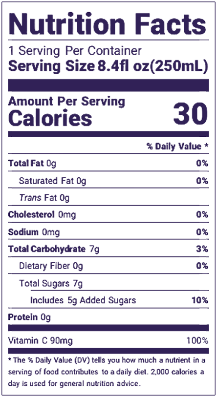 Nutrition Facts